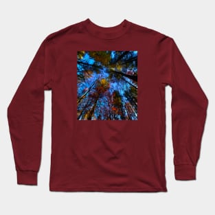 Looking up on an autumn day Long Sleeve T-Shirt